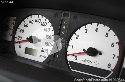 Image of car control panel