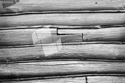 Image of gray wooden weathered timbers background