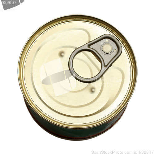 Image of tin with canned goods