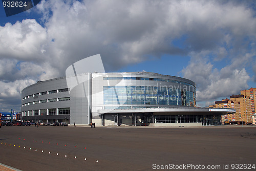 Image of modern glass building