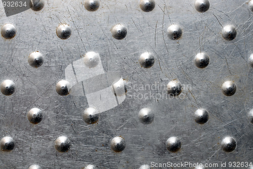 Image of aluminum scratched metal surface