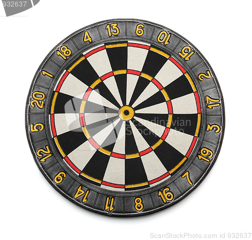 Image of dartboard game target