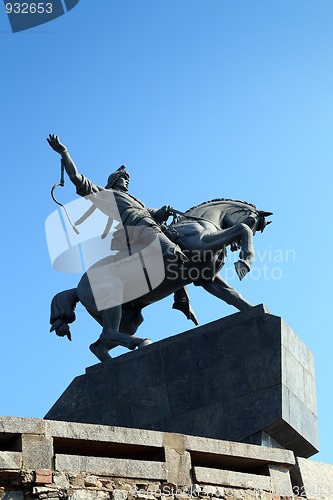 Image of salavat yulaev monument in ufa russia