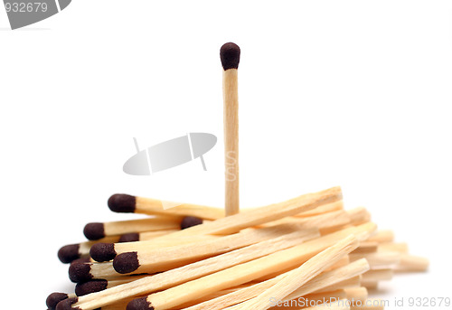 Image of different concept with matches