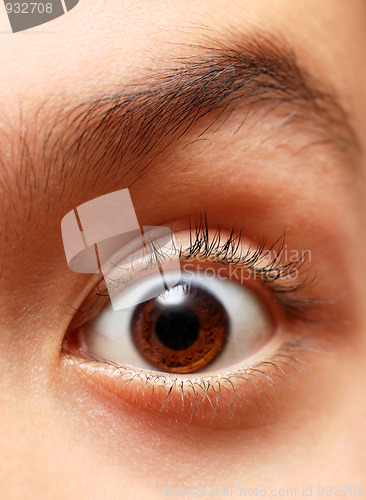 Image of boy's eye