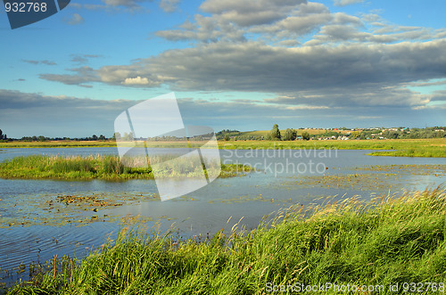 Image of summer lake landscape