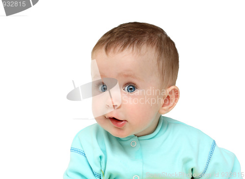 Image of fun baby girl portrait