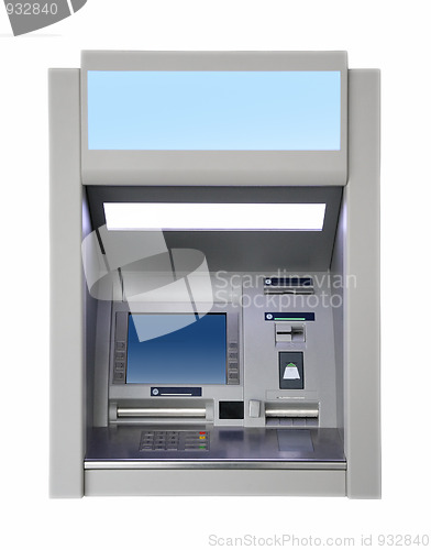 Image of wall cash dispense