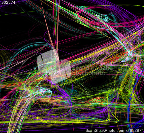 Image of chaos lines