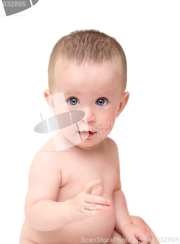 Image of beauty small baby portrait