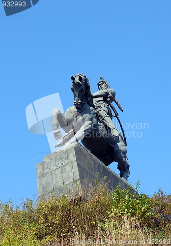 Image of salavat yulaev monument in ufa russia