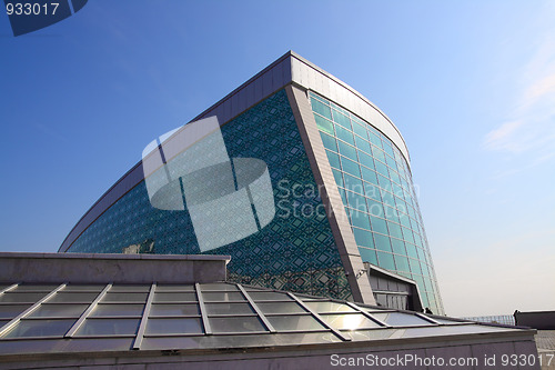 Image of modern glass building