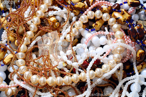 Image of jewelry necklace and bijouterie