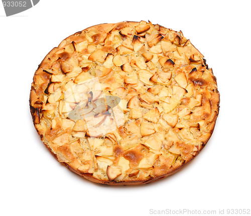 Image of whole dessert apple pie