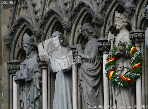 Image of Detail of the Nidaros cathedral