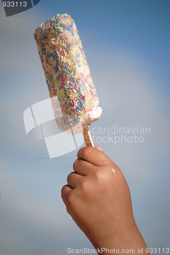 Image of icecream in hand
