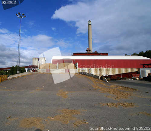 Image of bio fuel power plant 