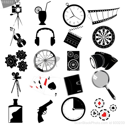 Image of Various web icons