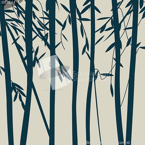 Image of Trees silhouettes