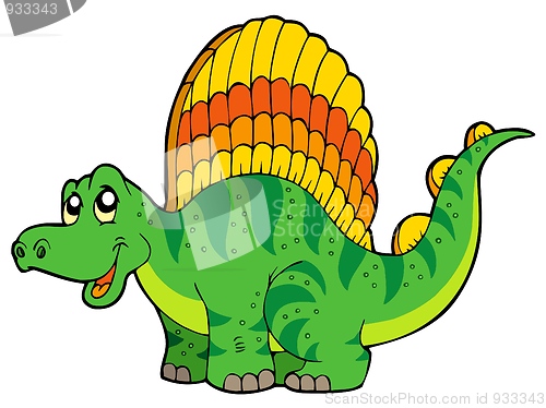 Image of Cartoon small dinosaur