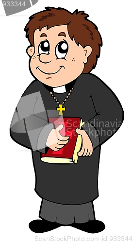 Image of Happy priest