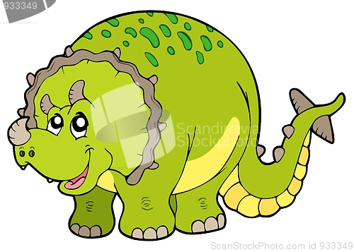 Image of Cartoon triceratops