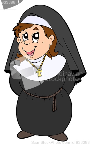 Image of Happy nun