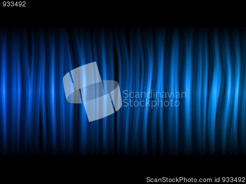 Image of Abstract Blue Lines Background