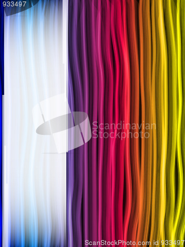 Image of Abstract Rainbow Lines Background