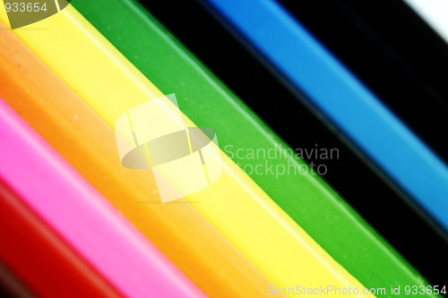 Image of Close-up pencil.