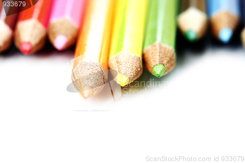 Image of Close-up pencil.