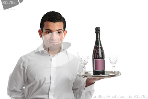 Image of A waiter or barman