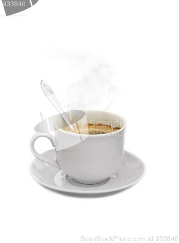 Image of Hot natural coffee