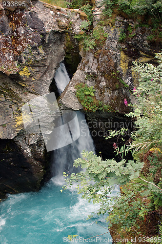 Image of Small waterfall