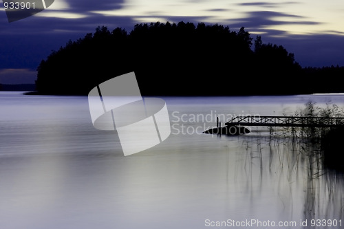 Image of Wharf at night