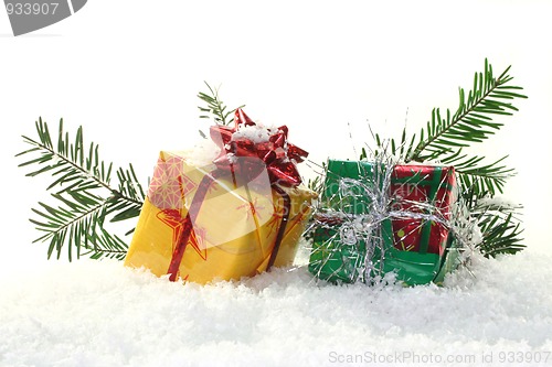 Image of Christmas gifts