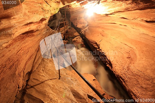 Image of Natural stone cave.