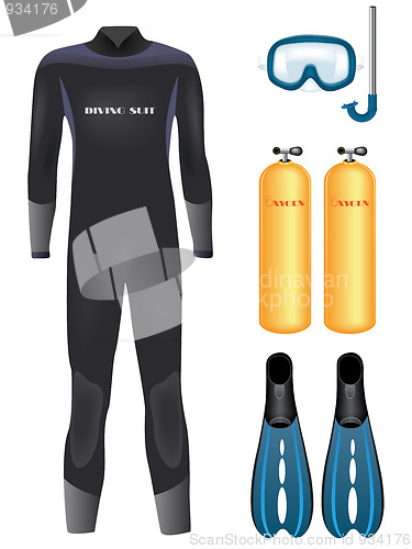 Image of Diving equipment