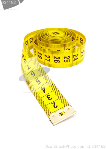 Image of Yellow measuring tape