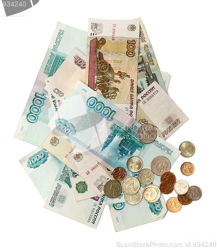 Image of russian money