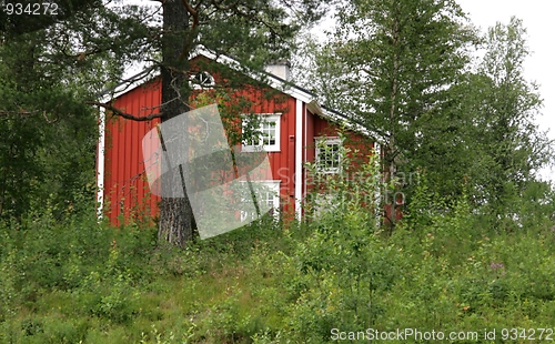 Image of Red house