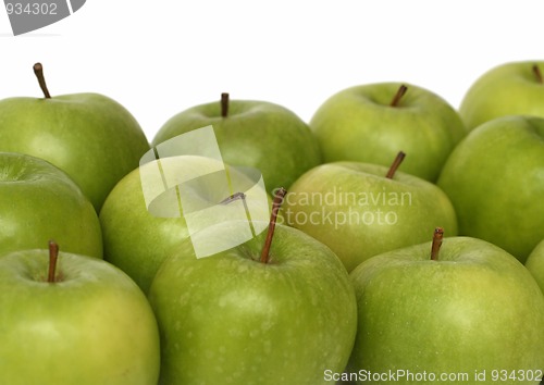 Image of identical concepts with apples