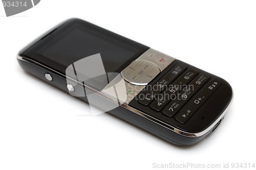 Image of black mobile phone