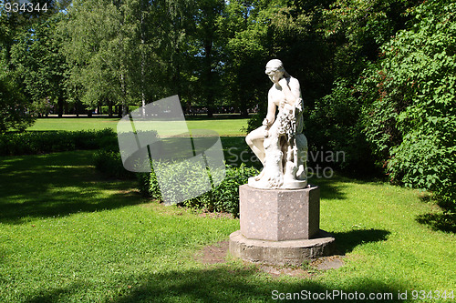 Image of sculpture in park