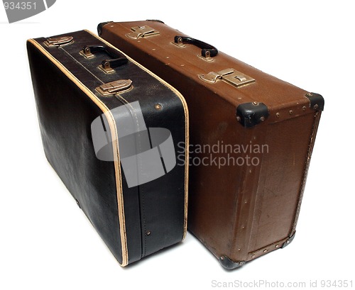 Image of old battered cases