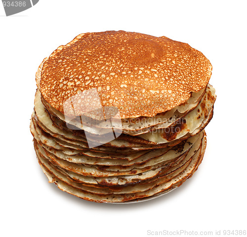 Image of stack of pancakes