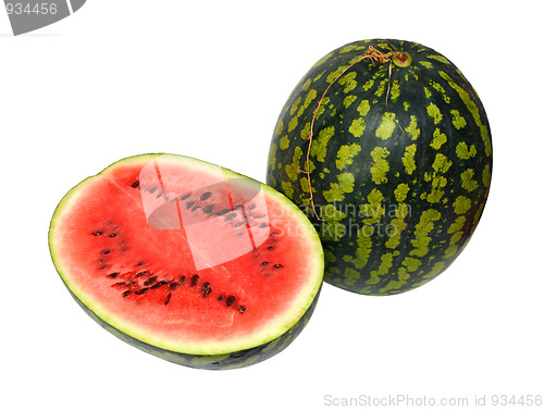 Image of sliced watermelon