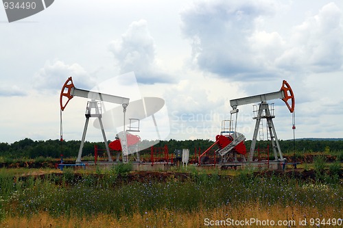 Image of two oil pump