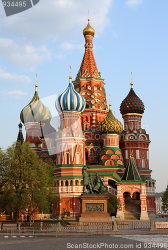 Image of Vasiliy Blazhenniy church in Moscow