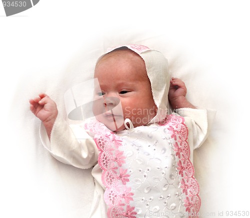 Image of newborn femaly baby